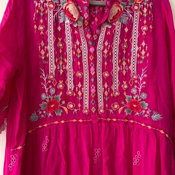 Knee length Johnny Was dress - Picture 2 of 3